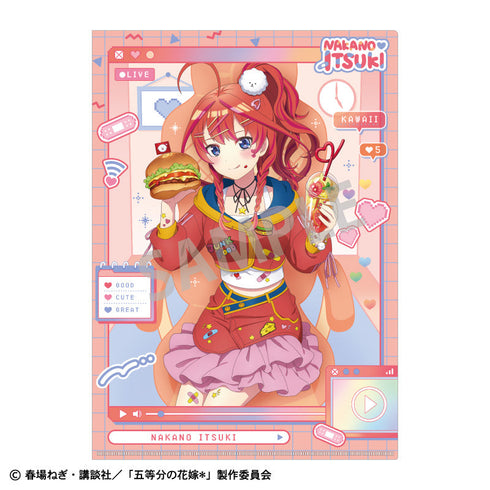 『五等分の花嫁*』A4シングルクリアファイル_中野五月/配信者なりきり