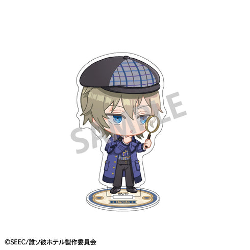 『Who's That Hotel?』 Mini Acrylic Stand_Haruto Akatori/Detective Original Illustration