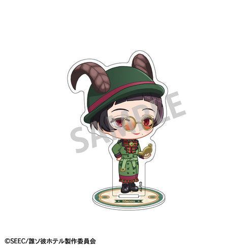 『Who's That Hotel?』 Mini Acrylic Stand_Agate/Detective Redrawing