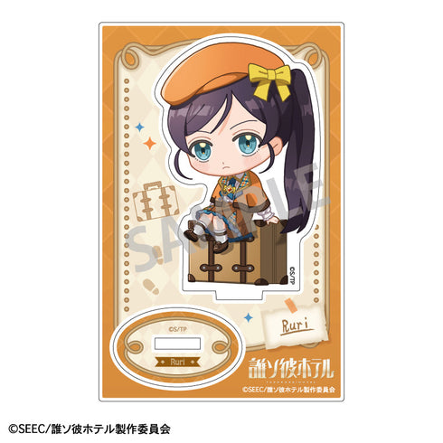 『Who's That Hotel?』 Mini Acrylic Stand_Luri/Detective Original Illustration