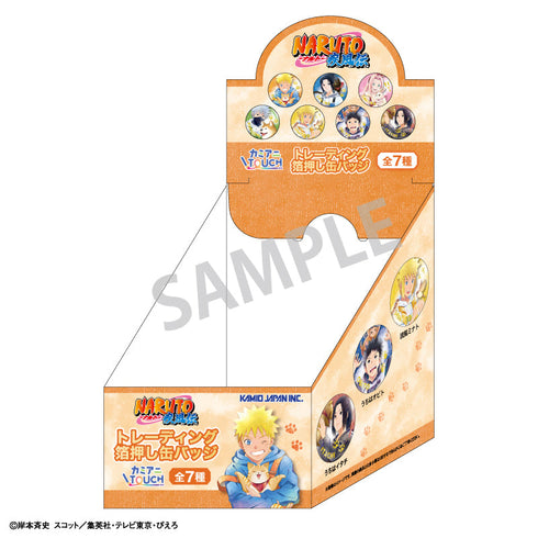 『NARUTO-ナルト‐疾風伝』トレーディング箔押し缶バッジ/少年期×アニマル/カミアニTOUCH【BOX】