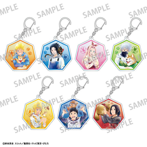 『NARUTO-ナルト‐疾風伝』トレーディングアクリルキーホルダー/少年期×アニマル/カミアニTOUCH【BOX】