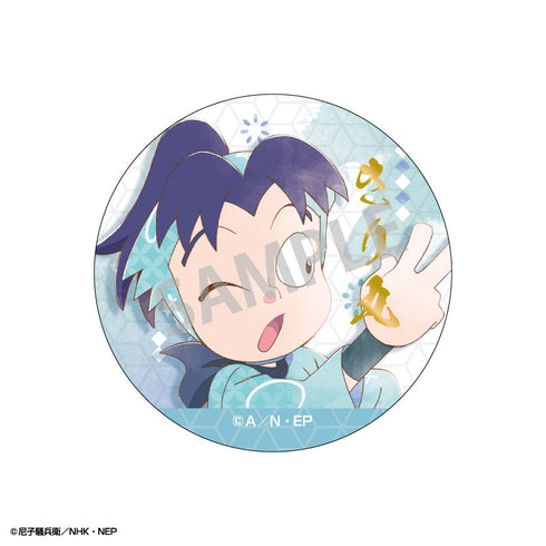 『忍たま乱太郎』トレーディング箔押し缶バッジ/カミアニTOUCH2【BOX】