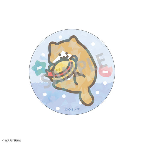 『お文具といっしょ』トレーディングホログラム缶バッジ/ようちえん【BOX】