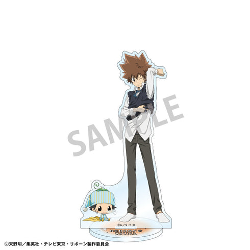 『家庭教師ヒットマンREBORN!』アクリルスタンド_リボーン&沢田 綱吉/朝支度