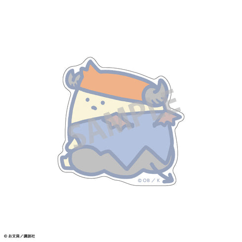 『With Stationery』 Mini Deco Sticker: Purin-san Devil/Angel and Devil