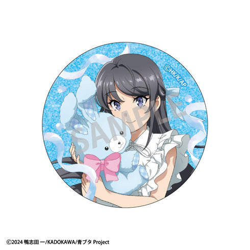 『青春ブタ野郎はサンタクロースの夢を見ない』トレーディンググリッター缶バッジ_うさぬいだっこ【BOX】