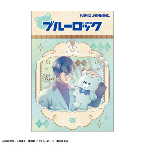 『ブルーロック』アクリルキーホルダー_糸師 凛/テディベア/カミアニTOUCH