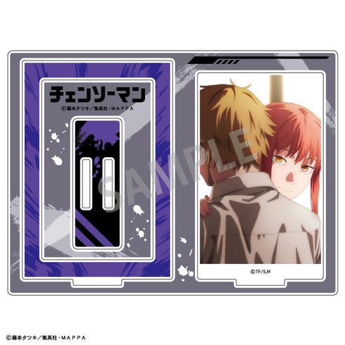 『チェンソーマン』フレームアクリルスタンド_デンジ&マキマ