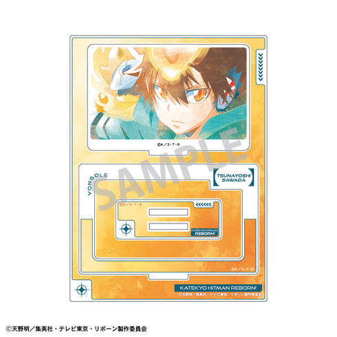 『家庭教師ヒットマンREBORN!』フレームアクリルスタンド 沢田 綱吉/カミアニTOUCH