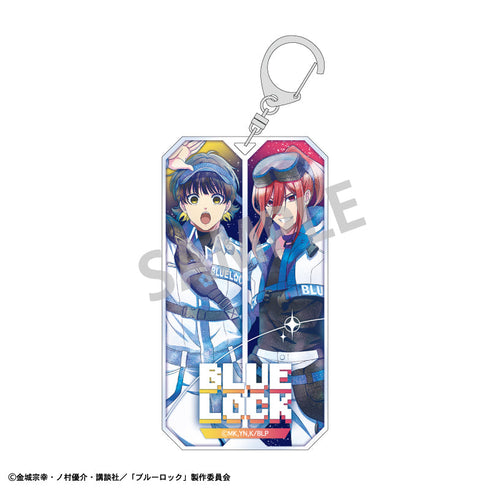 『ブルーロック』スリムキーホルダー(ペア) 蜂楽 廻・千切 豹馬/サイバーパンクリバイバル カミアニTOUCH