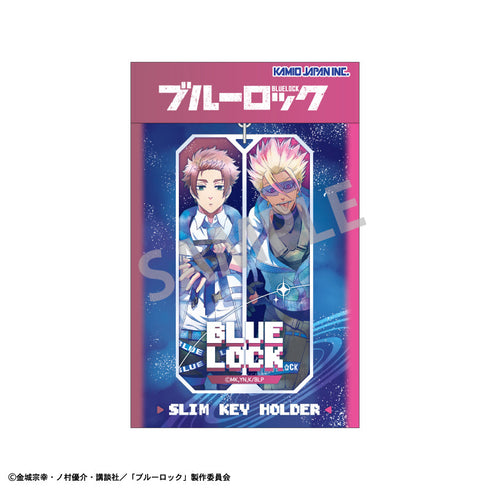 『ブルーロック』スリムキーホルダー(ペア) 糸師 冴・士道 龍聖/サイバーパンクリバイバル カミアニTOUCH