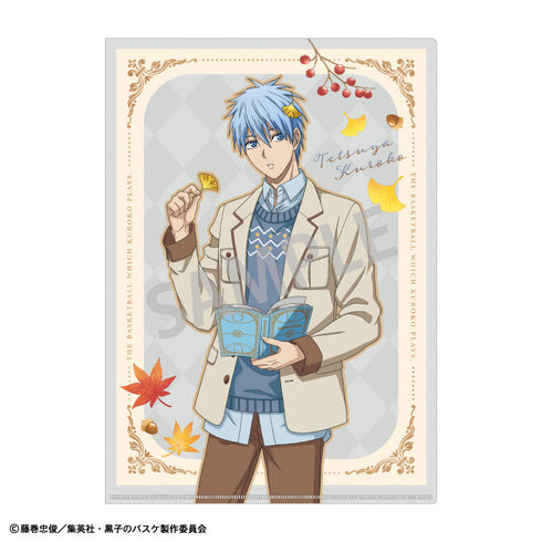 『黒子のバスケ』A4シングルクリアファイル 黒子テツヤ&火神大我/秋の読書