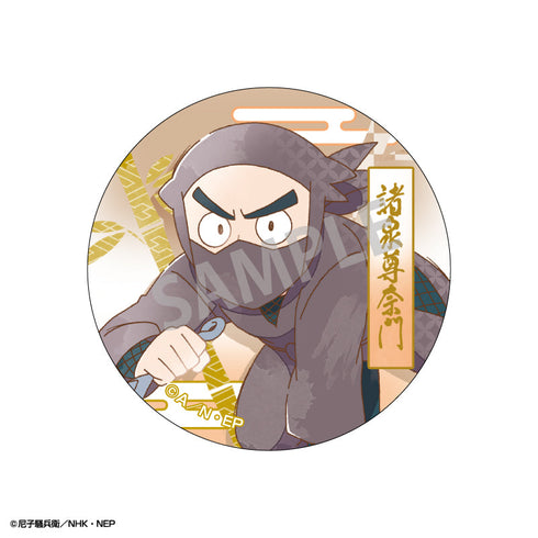 『忍たま乱太郎』トレーディング和紙風缶バッジ/カミアニTOUCH3【BOX】