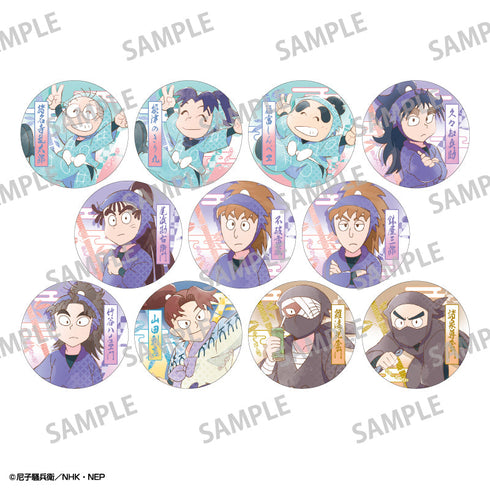 『忍たま乱太郎』トレーディング和紙風缶バッジ/カミアニTOUCH3【BOX】