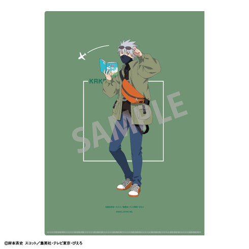 『NARUTO-ナルト- 疾風伝』A4シングルクリアファイル_はたけカカシ/ぶらっと旅の巻!