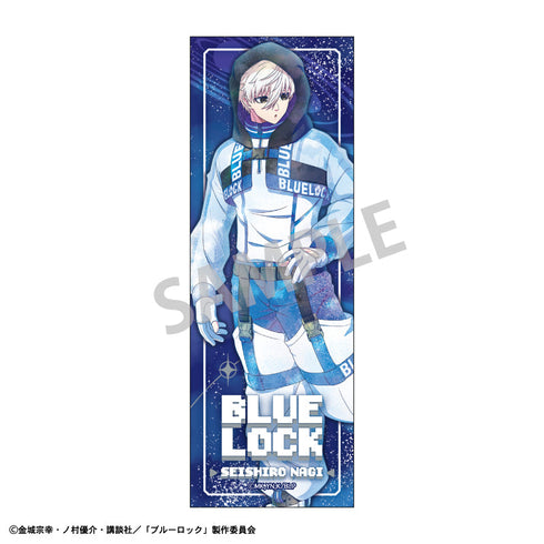 『ブルーロック』ロングスクエア缶バッジ 凪 誠士郎/サイバーパンクリバイバル カミアニTOUCH