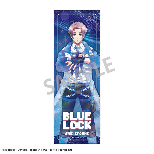 『ブルーロック』ロングスクエア缶バッジ 糸師 冴/サイバーパンクリバイバル カミアニTOUCH