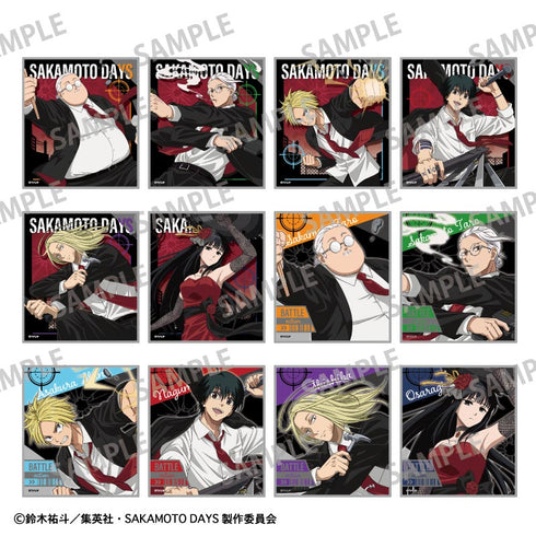 『SAKAMOTO DAYS』トレーディングミニ色紙/正装バトルアクション【BOX】