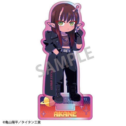 Galaxy Express Milky☆Subway Aurora Mini Acrylic Stand Akane