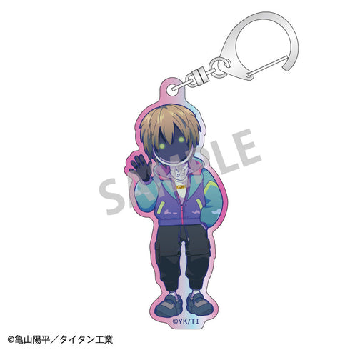 Galaxy Express Milky☆Subway Aurora Acrylic Keyholder Max