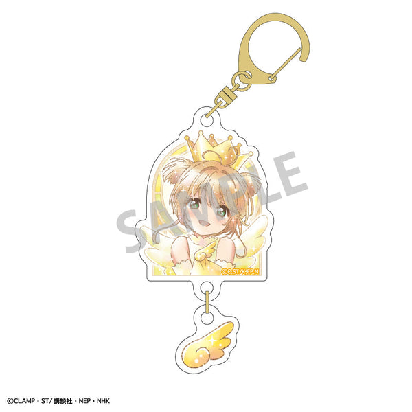 『カードキャプターさくら クリアカード編』ダブルパーツアクリルキーホルダー 木之本 桜A/カミアニTOUCH