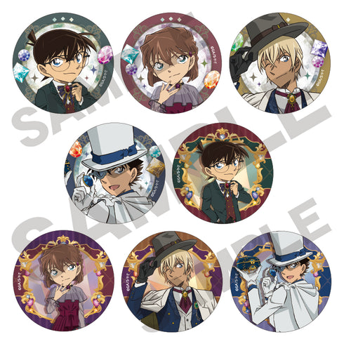 Detective Conan Trading Can Badge Jewel BOX