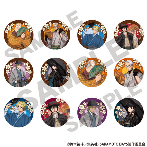 『SAKAMOTO DAYS』トレーディンググリッター缶バッジ モダン和装【BOX】