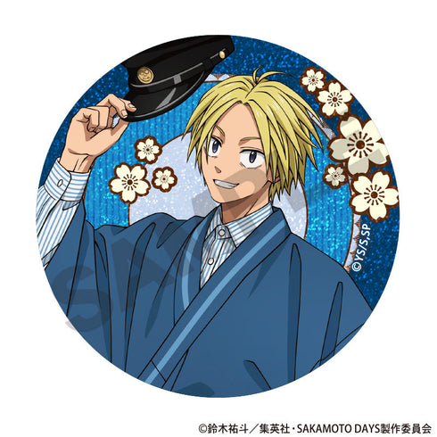 『SAKAMOTO DAYS』トレーディンググリッター缶バッジ モダン和装【BOX】