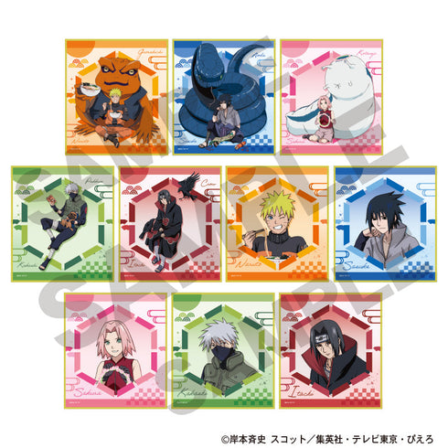 『NARUTO』トレーディングミニ色紙 一休み【BOX】