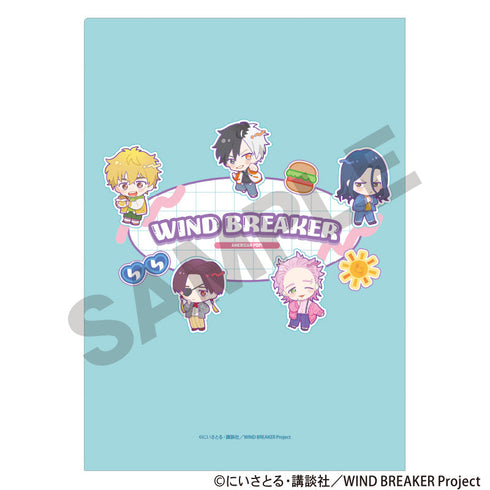 『WIND BREAKER』シングルクリアファイル ポップブルー