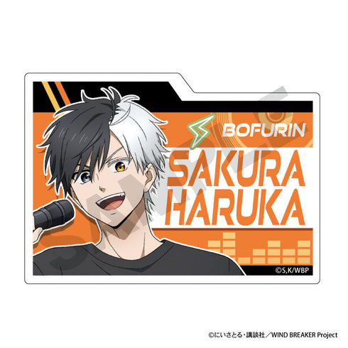 『WIND BREAKER』アクリルネームバッジ 桜遥 バンド