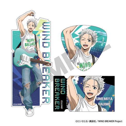 『WIND BREAKER』ステッカーセット 梅宮一 バンド