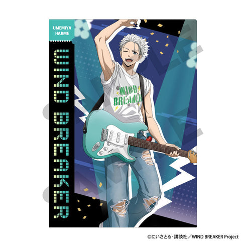 『WIND BREAKER』シングルクリアファイル 梅宮一 バンド