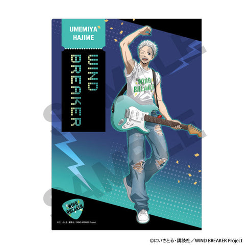 『WIND BREAKER』シングルクリアファイル 梅宮一 バンド