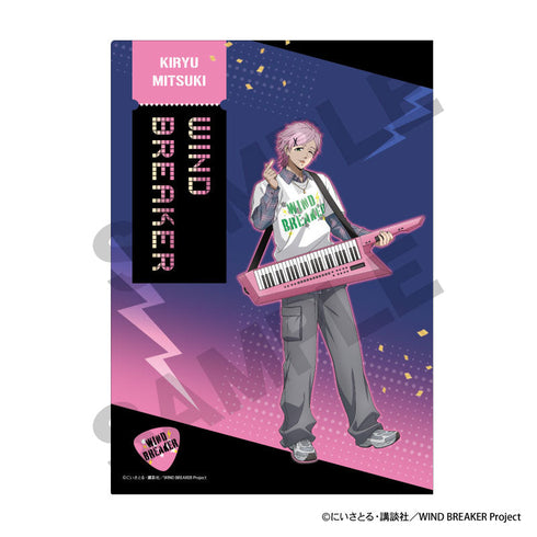 『WIND BREAKER』シングルクリアファイル 桐生三輝 バンド