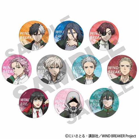 『WIND BREAKER』トレーディング缶バッジ【BOX】
