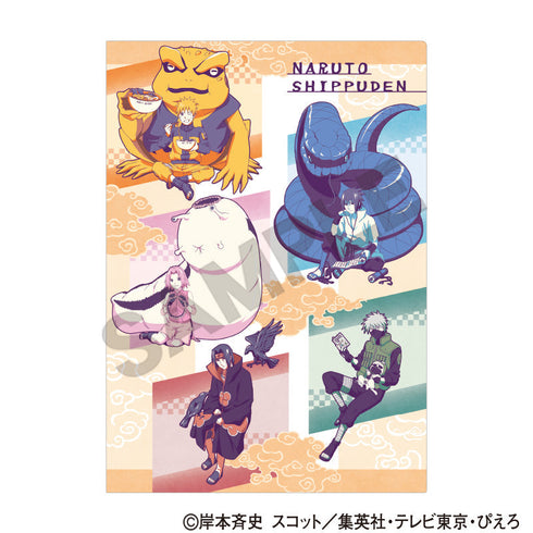 『NARUTO-ナルト- 疾風伝』シングルクリアファイル 集合 ひと休み クラパレット