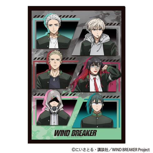 『WIND BREAKER』シングルクリアファイル 風鈴高校 上級生