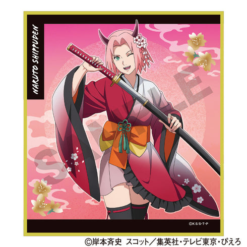 『NARUTO』トレーディングミニ色紙 鬼【BOX】