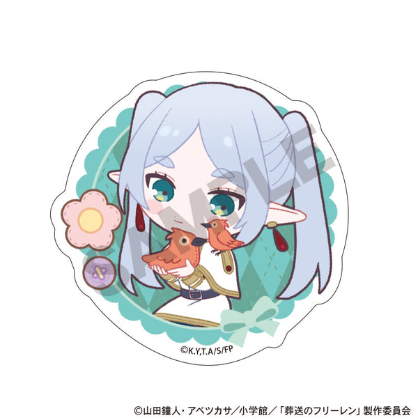 『葬送のフリーレン』アクリルクリップ フリーレン 隕鉄鳥 ぬいぐるみ抱っこ