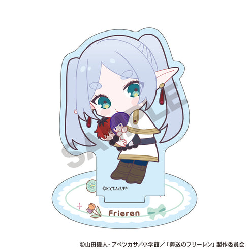 『葬送のフリーレン』アクリルスタンド フリーレン 新パーティー ぬいぐるみ抱っこ