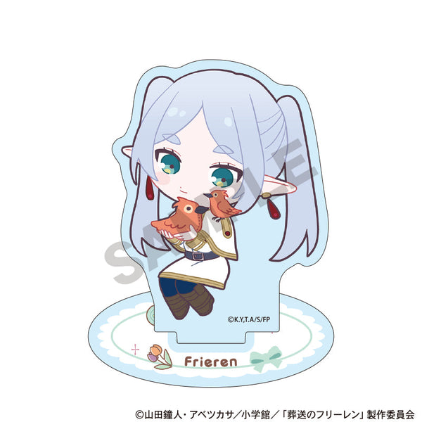 『葬送のフリーレン』アクリルスタンド フリーレン 隕鉄鳥 ぬいぐるみ抱っこ