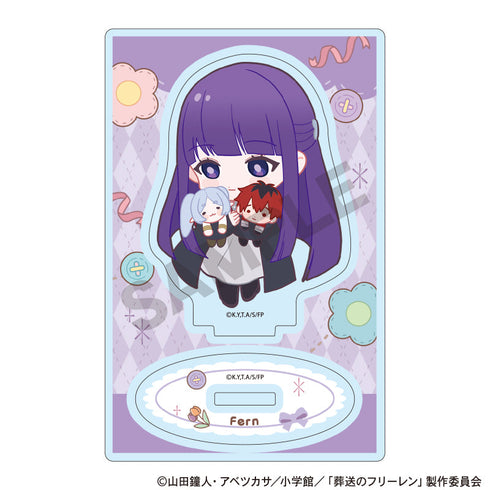 『葬送のフリーレン』アクリルスタンド フェルン 新パーティー ぬいぐるみ抱っこ