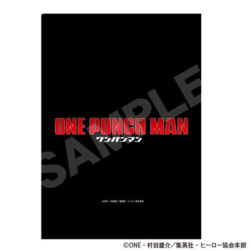 『ワンパンマン』シングルクリアファイル ブラック