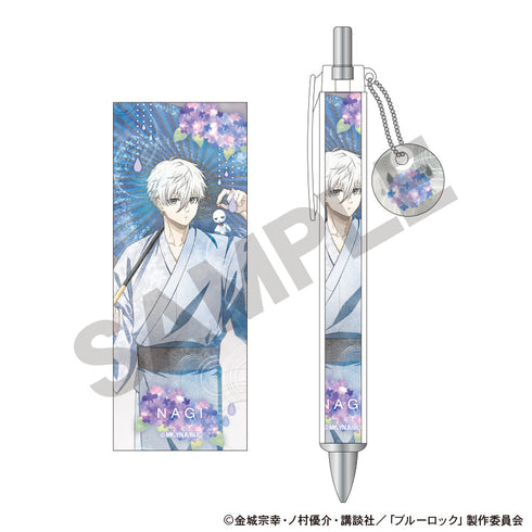 Blue Lock Charm Ballpoint Pen Seishiro Nagi Samidare Nuance Color
