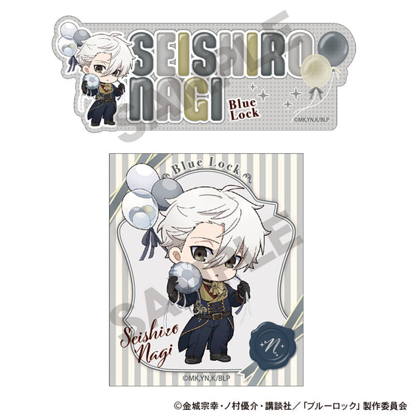 Blue Lock Sticker Set: Seishiro Nagi Balloon Mini Character
