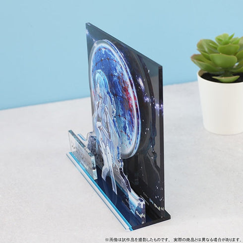 『エヴァンゲリオン』アクリルジオラマ/綾波レイ(ロングヘア)、ぱちんこシン・エヴァンゲリオン