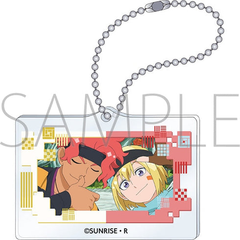 『Demon God Creation Legend Wataru』Acrylic Keychain/Shou & Maiger