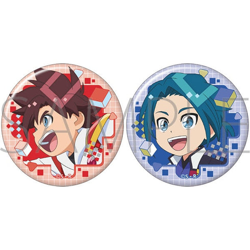 『Demon God Creation Legend Wataru』Can Badge Set / Wataru & Kakeru